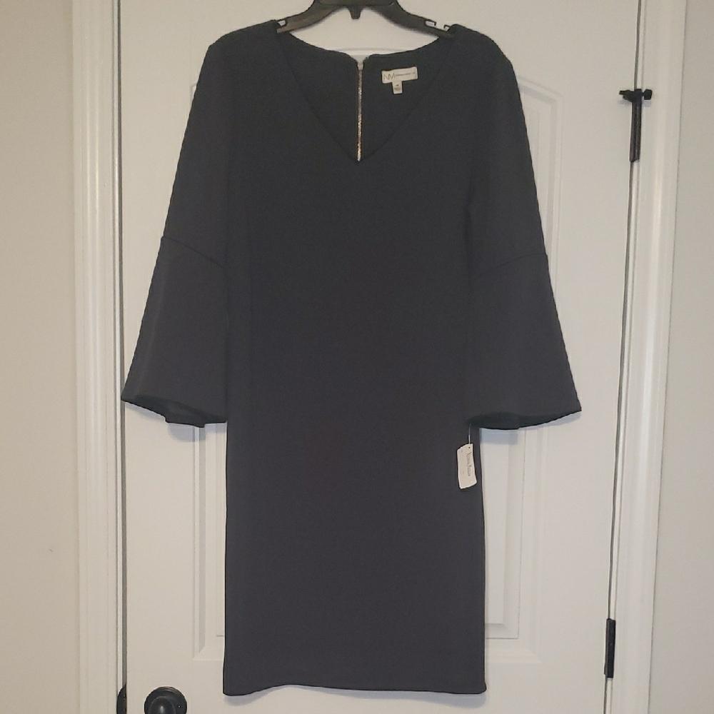 Elegant Gray Women's Dress